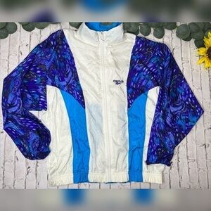 Vintage 90’s Windbreaker Track Jacket M Womens